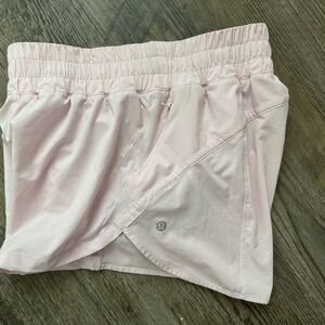Lululemon Shorts Women 8 Pink Track That HR Short Lined Gym Running
